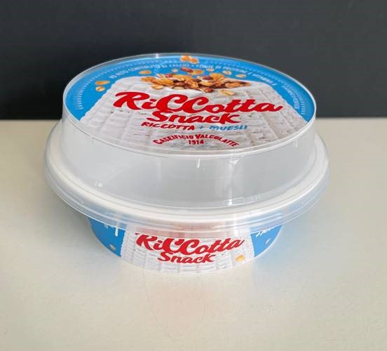 riccotta snack complete packaging